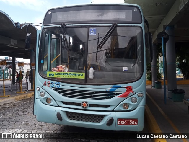 Auto Viação Dragão do Mar 42315 na cidade de Fortaleza, Ceará, Brasil, por Lucas Caetano Caetano. ID da foto: 11846056.