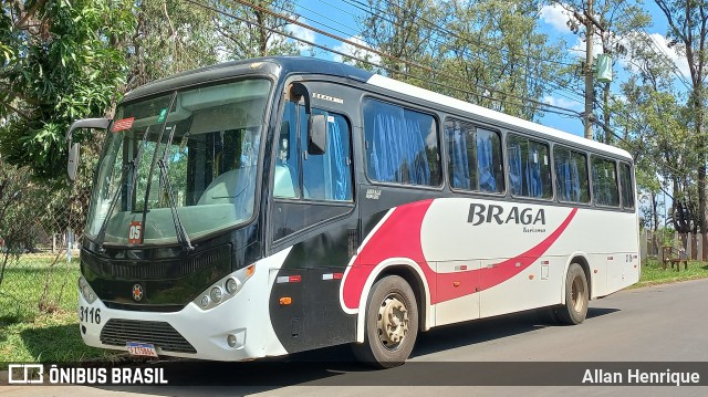 Braga Turismo 3116 na cidade de Paulínia, São Paulo, Brasil, por Allan Henrique. Número da foto: #11847121.