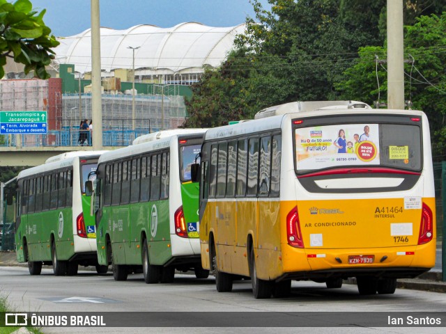 Real Auto Ônibus A41464 na cidade de Rio de Janeiro, Rio de Janeiro, Brasil, por Ian Santos. ID da foto: 11846069.