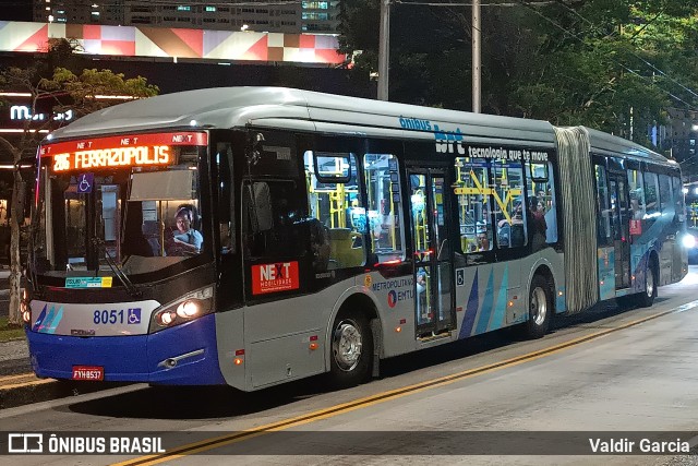Next Mobilidade - ABC Sistema de Transporte 8051 na cidade de São Bernardo do Campo, São Paulo, Brasil, por Valdir Garcia. Número da foto: #11846842.