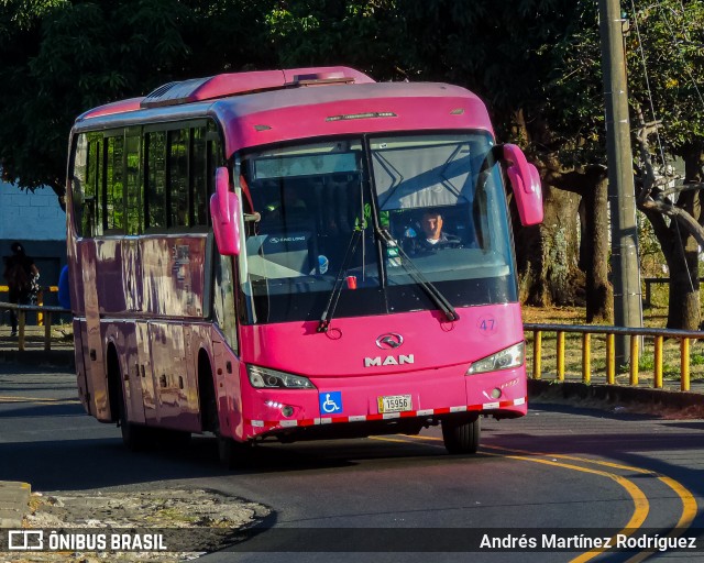 TRACOPA - Transportes Costarricenses Panameños 47 na cidade de La Uruca, San José, San José, Costa Rica, por Andrés Martínez Rodríguez. Número da foto: #11848067.