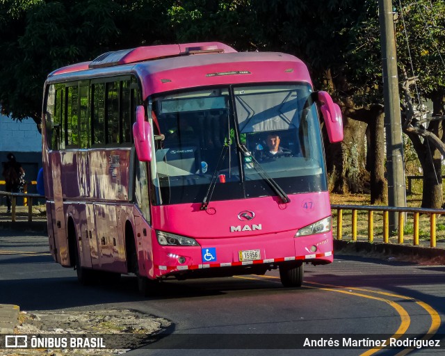 TRACOPA - Transportes Costarricenses Panameños 47 na cidade de La Uruca, San José, San José, Costa Rica, por Andrés Martínez Rodríguez. ID da foto: 11848067.