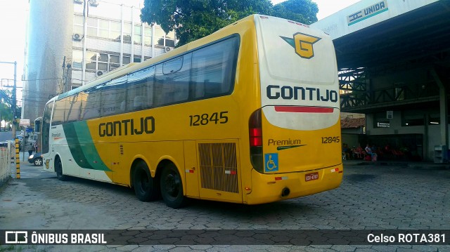 Empresa Gontijo de Transportes 12845 na cidade de Ipatinga, Minas Gerais, Brasil, por Celso ROTA381. Número da foto: #11845888.