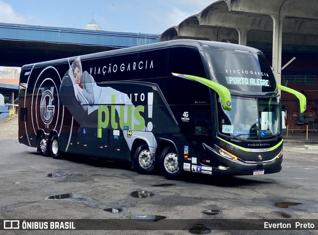 Viação Garcia 88109 na cidade de Porto Alegre, Rio Grande do Sul, Brasil, por Everton  Preto. Número da foto: #11846945.
