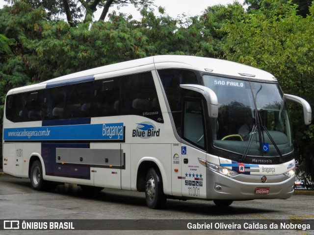 Auto Viação Bragança 11.001 na cidade de São Paulo, São Paulo, Brasil, por Gabriel Oliveira Caldas da Nobrega. ID da foto: 11847368.