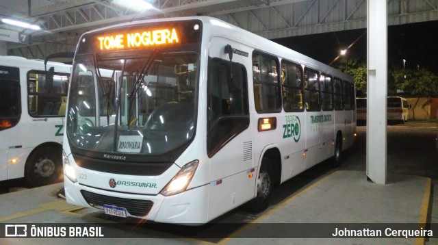 Viação Bassamar 223 na cidade de Leopoldina, Minas Gerais, Brasil, por Johnattan Cerqueira. ID da foto: 11846688.