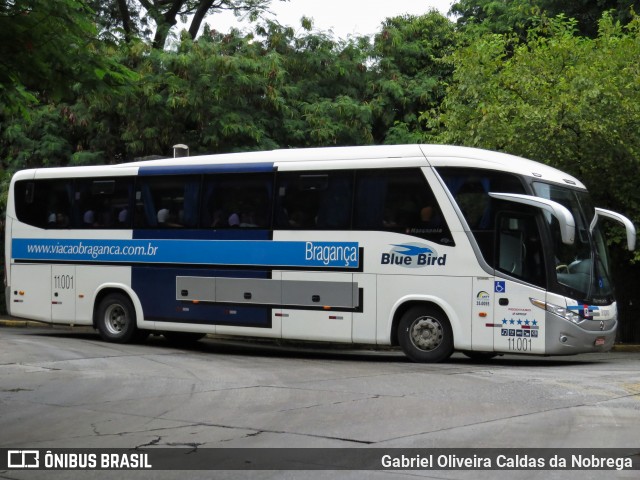 Auto Viação Bragança 11.001 na cidade de São Paulo, São Paulo, Brasil, por Gabriel Oliveira Caldas da Nobrega. ID da foto: 11847369.