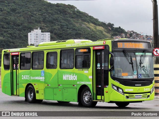 Viação Fortaleza 2.4.105 na cidade de Niterói, Rio de Janeiro, Brasil, por Paulo Gustavo. Número da foto: #11849532.