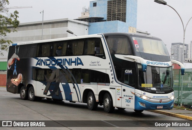 Empresa de Transportes Andorinha 7404 na cidade de São Paulo, São Paulo, Brasil, por George Miranda. Número da foto: #11849408.
