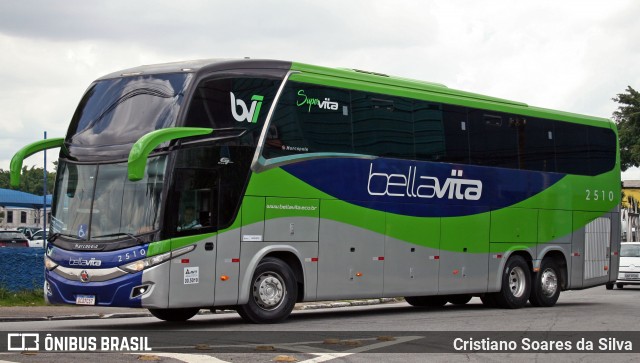 Bella Vita Transportes 2510 na cidade de São Paulo, São Paulo, Brasil, por Cristiano Soares da Silva. ID da foto: 11850245.