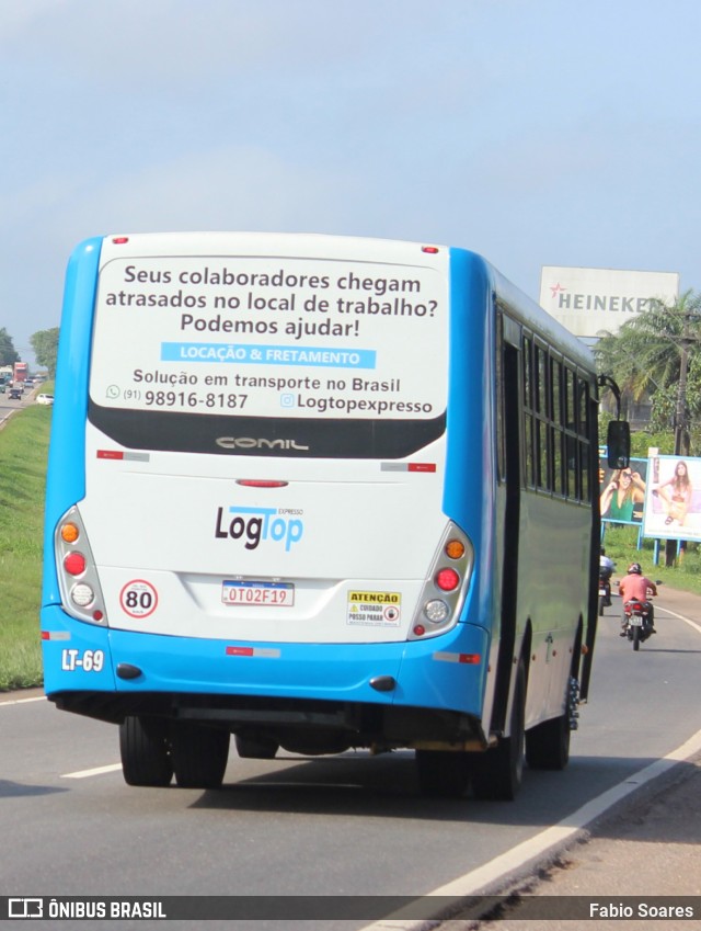 LogTop LT-69 na cidade de Benevides, Pará, Brasil, por Fabio Soares. ID da foto: 11849675.