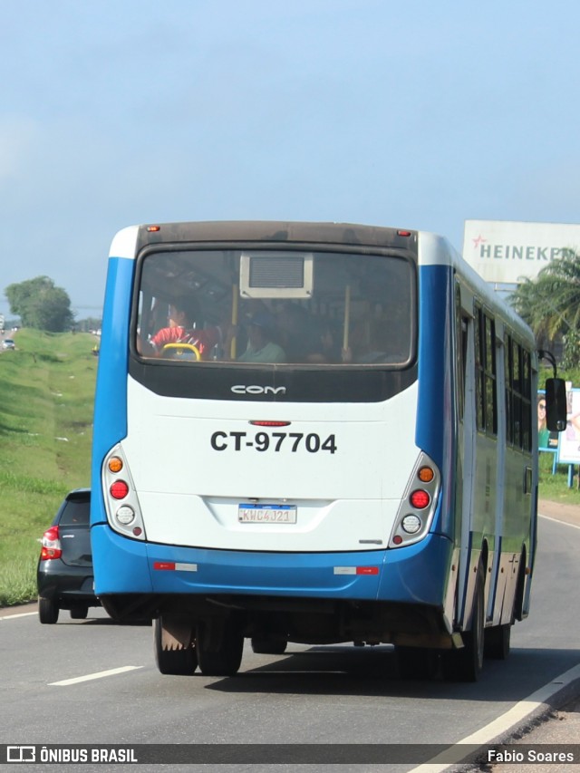 ViaBus Transportes CT-97704 na cidade de Benevides, Pará, Brasil, por Fabio Soares. Número da foto: #11849682.