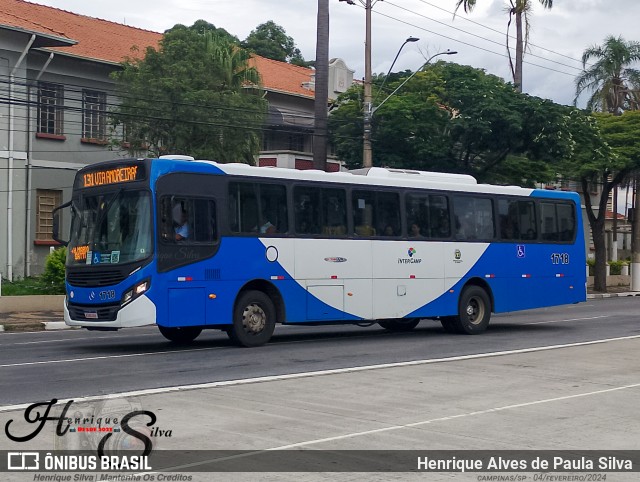 VB Transportes e Turismo 1718 na cidade de Campinas, São Paulo, Brasil, por Henrique Alves de Paula Silva. Número da foto: #11850412.