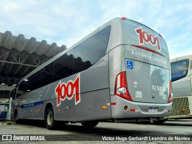 Auto Viação 1001 RJ 108.306 na cidade de Macaé, Rio de Janeiro, Brasil, por Victor Hugo Gerhardt Leandro de Nantes. ID da foto: 11848847.