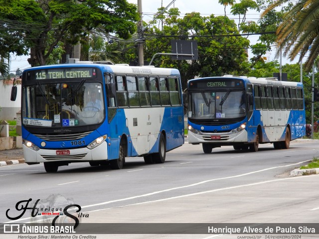 VB Transportes e Turismo 1081 na cidade de Campinas, São Paulo, Brasil, por Henrique Alves de Paula Silva. Número da foto: #11850360.