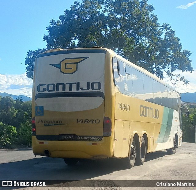 Empresa Gontijo de Transportes 14840 na cidade de Montes Claros, Minas Gerais, Brasil, por Cristiano Martins. ID da foto: 11849055.