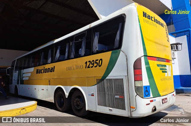 Viação Nacional 12950 na cidade de Goiânia, Goiás, Brasil, por Carlos Júnior. ID da foto: 11849610.