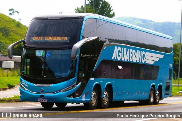 Viação Águia Branca 51120 na cidade de Barra do Piraí, Rio de Janeiro, Brasil, por Paulo Henrique Pereira Borges. Número da foto: #11850217.