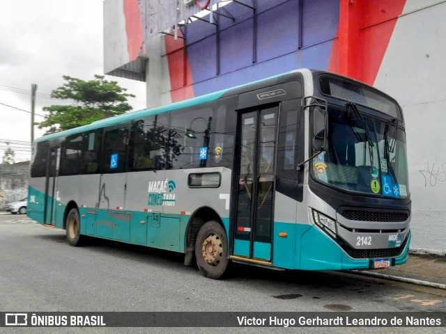 SIT Macaé Transportes 2142 na cidade de Macaé, Rio de Janeiro, Brasil, por Victor Hugo Gerhardt Leandro de Nantes. Número da foto: #11848884.