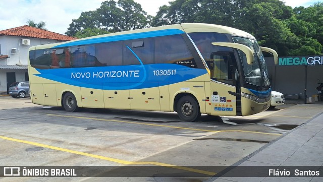 Viação Novo Horizonte 1030511 na cidade de Além Paraíba, Minas Gerais, Brasil, por Flávio  Santos. ID da foto: 11848468.