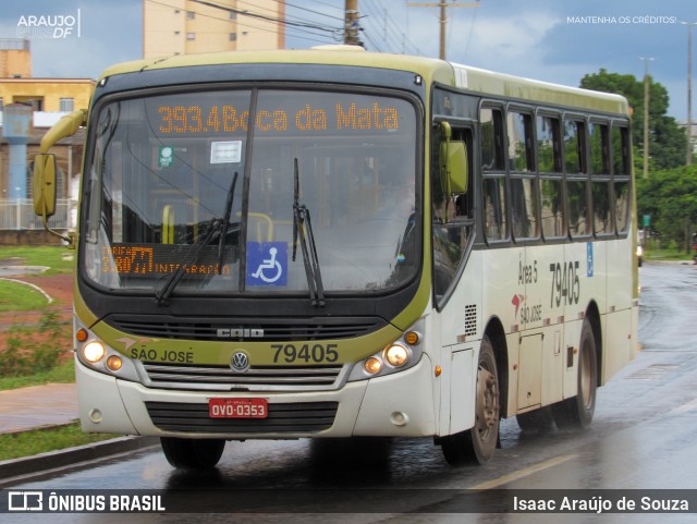 Expresso São José 79405 na cidade de Samambaia, Distrito Federal, Brasil, por Isaac Araújo de Souza. Número da foto: #11849360.