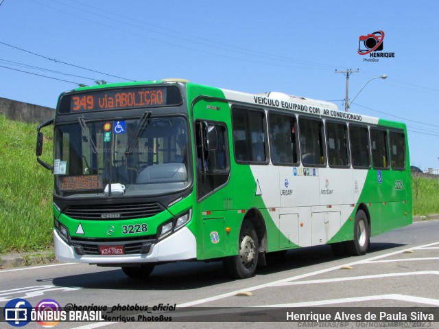 VB Transportes e Turismo 3228 na cidade de Campinas, São Paulo, Brasil, por Henrique Alves de Paula Silva. Número da foto: #11850285.