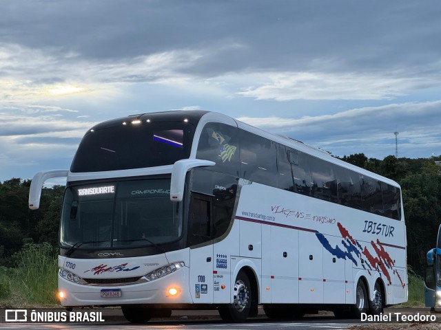 Ibistur Transportes e Turismo 1700 na cidade de Catalão, Goiás, Brasil, por Daniel Teodoro. ID da foto: 11851744.