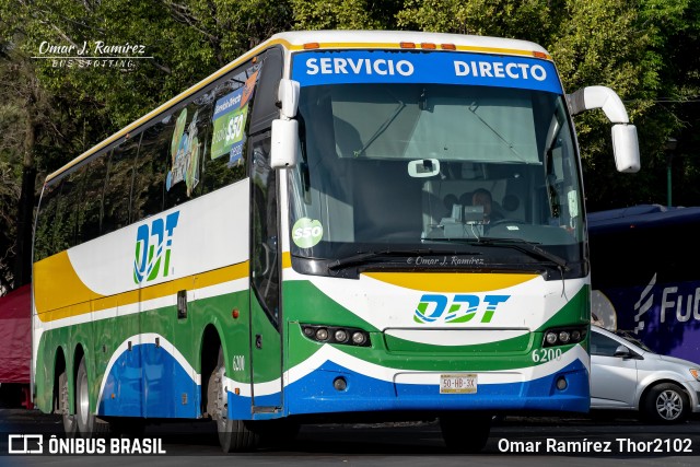 ODT - Ómnibus de Tizayuca 6200 na cidade de Gustavo A. Madero, Ciudad de México, México, por Omar Ramírez Thor2102. Número da foto: #11852345.