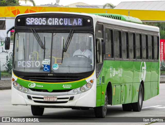 Tijuquinha - Auto Viação Tijuca A50003 na cidade de Rio de Janeiro, Rio de Janeiro, Brasil, por Ian Santos. Número da foto: #11852432.