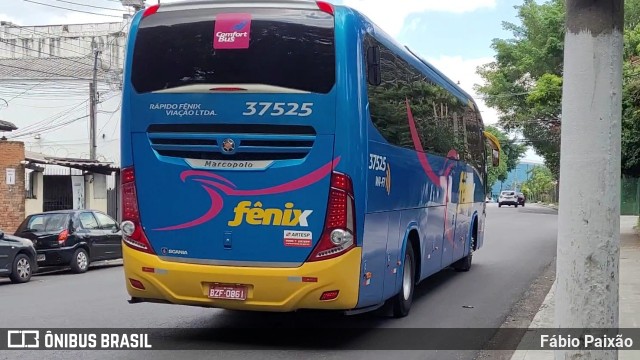 Rápido Expresso Fênix Viação 37525 na cidade de São Paulo, São Paulo, Brasil, por Fábio Paixão. ID da foto: 11850820.