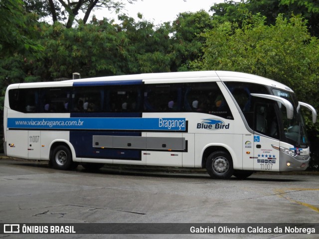 Auto Viação Bragança 11.007 na cidade de São Paulo, São Paulo, Brasil, por Gabriel Oliveira Caldas da Nobrega. Número da foto: #11851331.