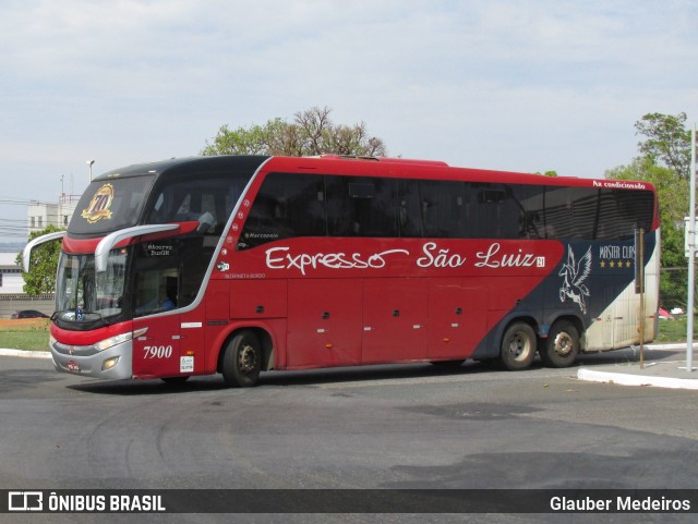 Expresso São Luiz 7900 na cidade de Brasília, Distrito Federal, Brasil, por Glauber Medeiros. Número da foto: #11853242.