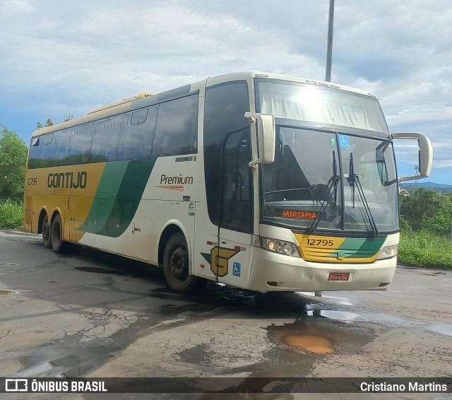 Empresa Gontijo de Transportes 12795 na cidade de Montes Claros, Minas Gerais, Brasil, por Cristiano Martins. ID da foto: 11851203.