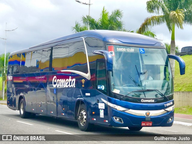 Viação Cometa 719630 na cidade de Praia Grande, São Paulo, Brasil, por Guilherme Justo. ID da foto: 11852056.