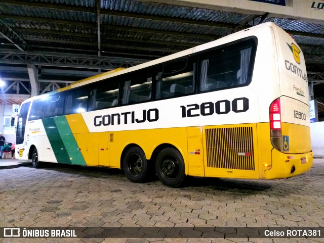 Empresa Gontijo de Transportes 12800 na cidade de Ipatinga, Minas Gerais, Brasil, por Celso ROTA381. Número da foto: #11850726.