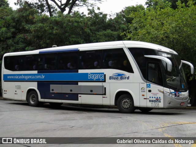 Auto Viação Bragança 11.008 na cidade de São Paulo, São Paulo, Brasil, por Gabriel Oliveira Caldas da Nobrega. ID da foto: 11851333.