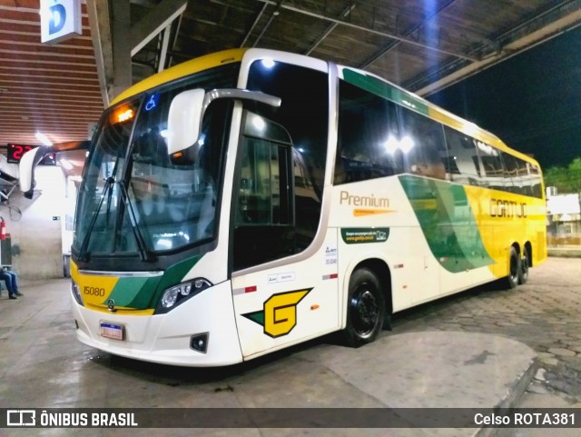 Empresa Gontijo de Transportes 15080 na cidade de Ipatinga, Minas Gerais, Brasil, por Celso ROTA381. Número da foto: #11850729.