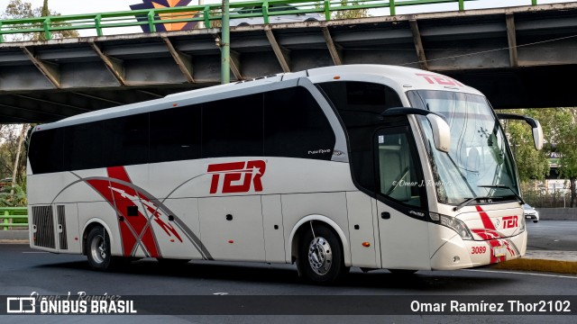 TER - Transportes Estrella Roja de Cuautla 3089 na cidade de Coyoacán, Ciudad de México, México, por Omar Ramírez Thor2102. Número da foto: #11852332.