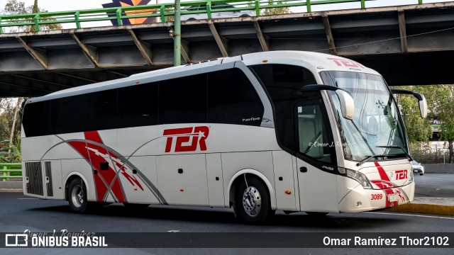 TER - Transportes Estrella Roja de Cuautla 3089 na cidade de Coyoacán, Ciudad de México, México, por Omar Ramírez Thor2102. ID da foto: 11852332.