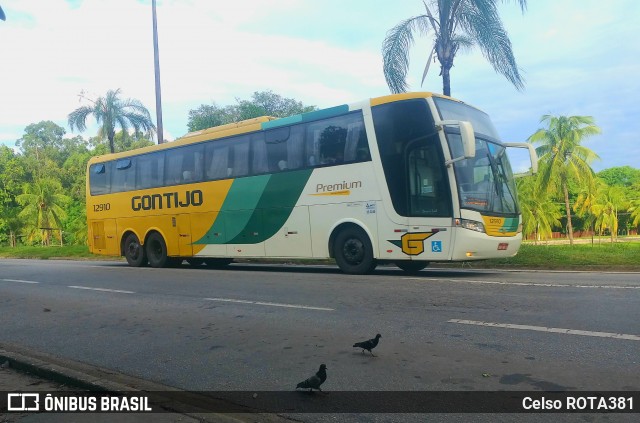 Empresa Gontijo de Transportes 12910 na cidade de Ipatinga, Minas Gerais, Brasil, por Celso ROTA381. Número da foto: #11850718.