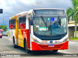 Viação Piracicabana Praia Grande 3108 na cidade de Praia Grande, São Paulo, Brasil, por Guilherme Justo. Número da foto: #:id.