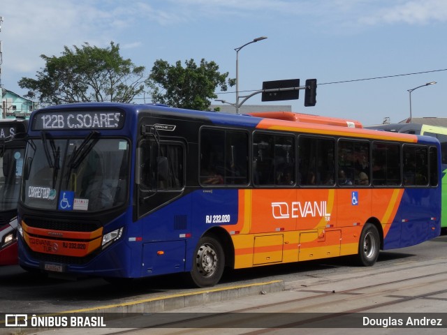 Evanil Transportes e Turismo RJ 232.020 na cidade de Rio de Janeiro, Rio de Janeiro, Brasil, por Douglas Andrez. Número da foto: #11855343.