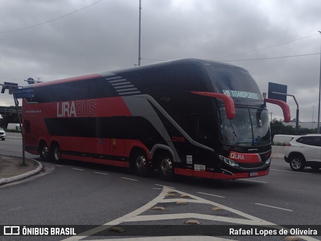Lirabus 23105 na cidade de São Paulo, São Paulo, Brasil, por Rafael Lopes de Oliveira. Número da foto: #11853817.