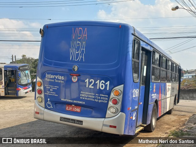 Auto Viação Bragança Metropolitana > Viação Raposo Tavares 12.161 na cidade de Embu-Guaçu, São Paulo, Brasil, por Matheus Neri dos Santos. ID da foto: 11853687.