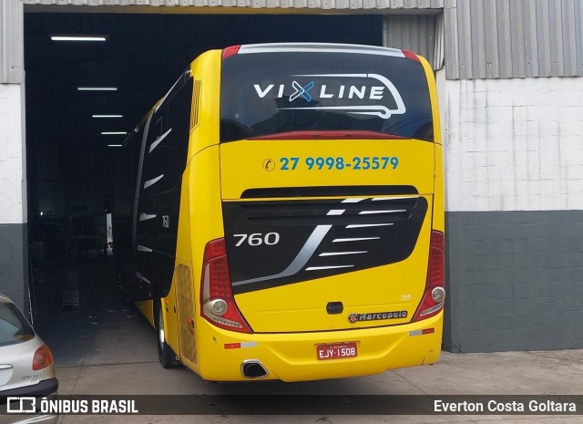 Vixline Locadora 760 na cidade de Cariacica, Espírito Santo, Brasil, por Everton Costa Goltara. Número da foto: #11853763.