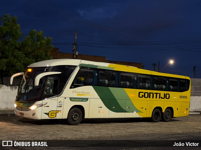 Empresa Gontijo de Transportes 19185 na cidade de Teresina, Piauí, Brasil, por João Victor. Número da foto: #11855452.
