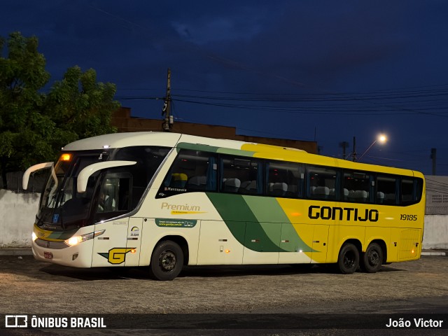 Empresa Gontijo de Transportes 19185 na cidade de Teresina, Piauí, Brasil, por João Victor. ID da foto: 11855452.