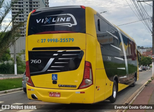 Vixline Locadora 760 na cidade de Cariacica, Espírito Santo, Brasil, por Everton Costa Goltara. ID da foto: 11853768.