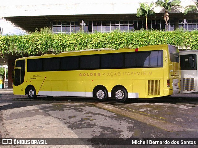 Viação Itapemirim 45343 na cidade de Belo Horizonte, Minas Gerais, Brasil, por Michell Bernardo dos Santos. Número da foto: #11853833.