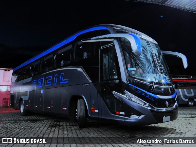 Fácil Transportes e Turismo RJ 140.007 na cidade de Petrópolis, Rio de Janeiro, Brasil, por Alexsandro  Farias Barros. ID da foto: 11853445.